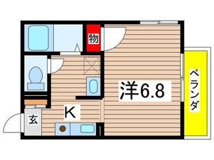 エステール立花の物件間取画像